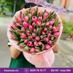 Bó hoa rosa-394