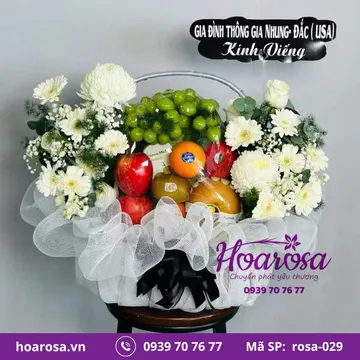 Giỏ trái cây rosa-029
