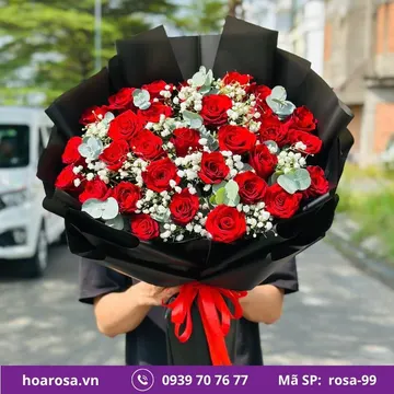 Bó hoa rosa-99