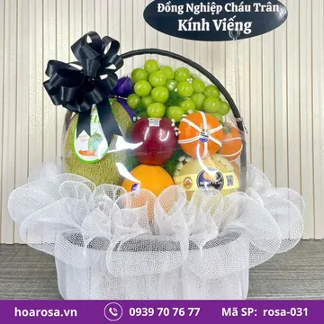 Giỏ trái cây rosa-031