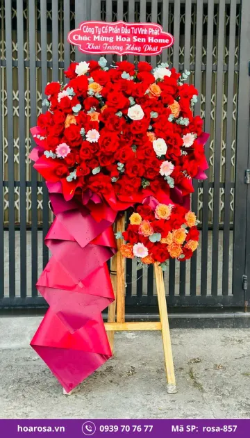 Hoa Chúc Mừng rosa-857