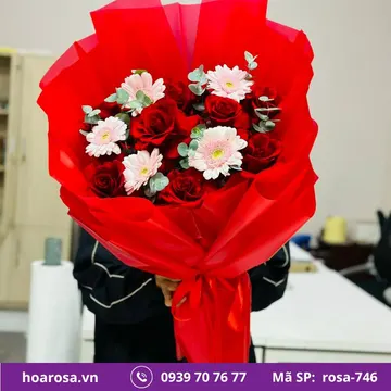 Bó hoa rosa-746