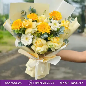 Bó hoa rosa-747