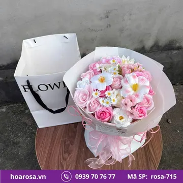 Bó hoa rosa-715