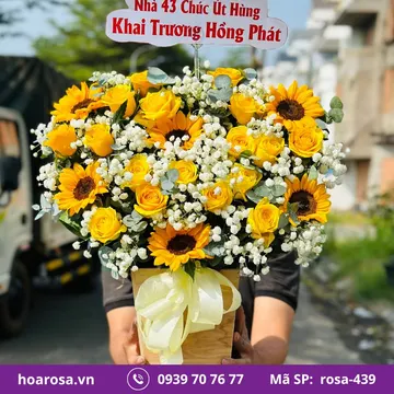 Giỏ hoa rosa-439