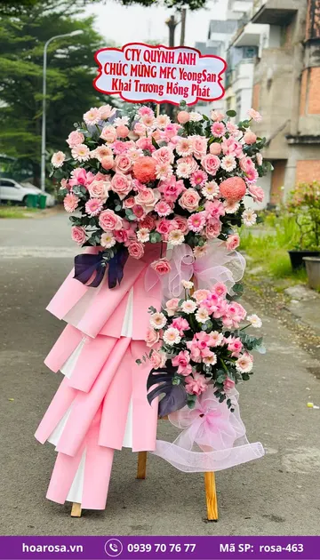 Hoa chúc mừng rosa-463