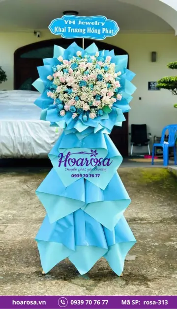 Kệ Hoa Chúc Mừng rosa-313