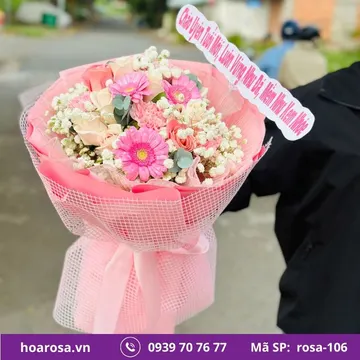 Bó hoa rosa-106