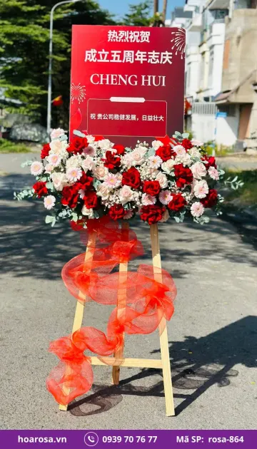 Hoa Chúc Mừng rosa-864