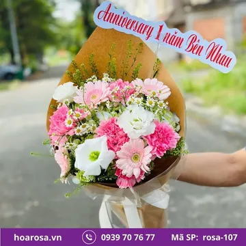 Bó hoa rosa-107