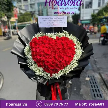 Bó hoa rosa-681
