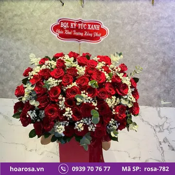 Giỏ hoa rosa-782