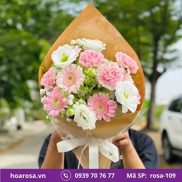 Bó hoa rosa-109