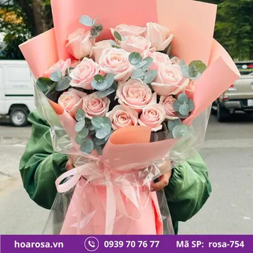 Bó hoa rosa-754