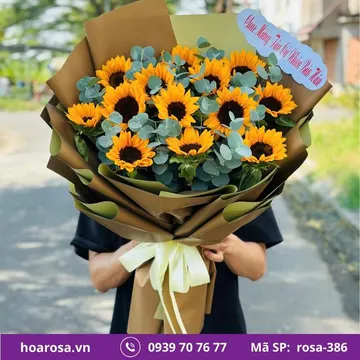 Bó hoa rosa-386
