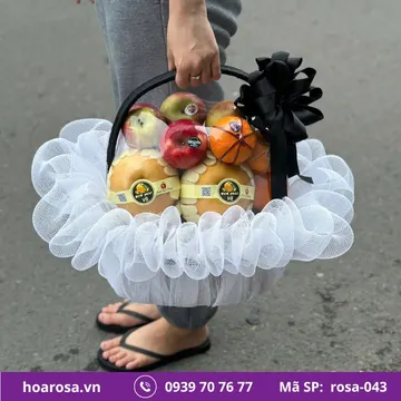 Giỏ trái cây rosa-043