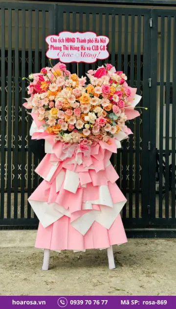 Hoa Chúc Mừng rosa-869