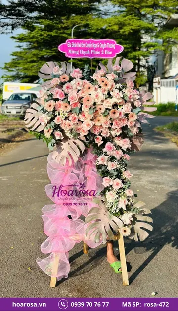 Hoa chúc mừng rosa-472