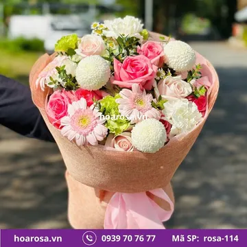 Bó hoa rosa-114