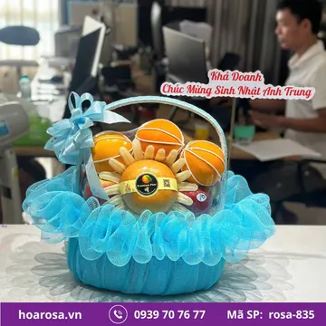 Giỏ trái cây rosa-835