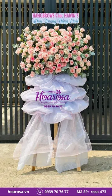 Hoa chúc mừng rosa-473
