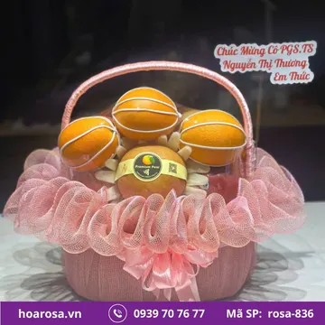 Giỏ trái cây rosa-836