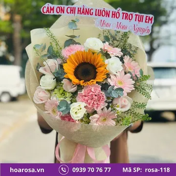 Bó hoa rosa-118