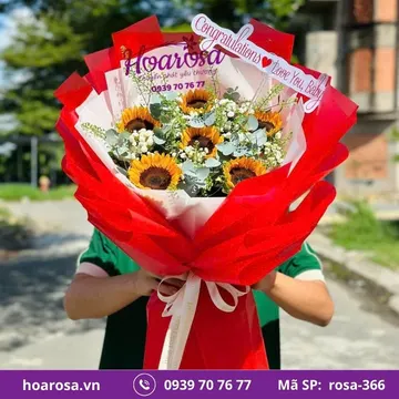 Bó hoa rosa-366