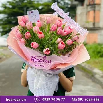Bó hoa rosa-398