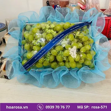 Hộp trái cây rosa-571