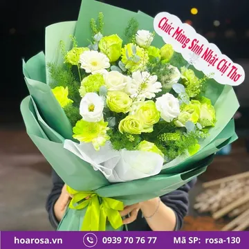 Bó hoa rosa-130