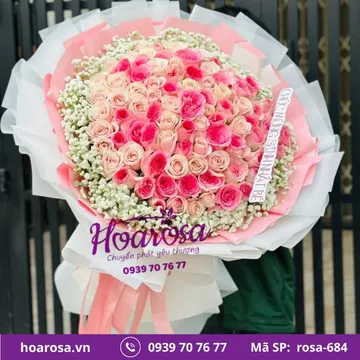 Bó hoa rosa-684
