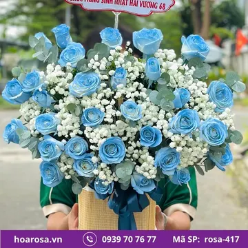 Giỏ hoa rosa-417