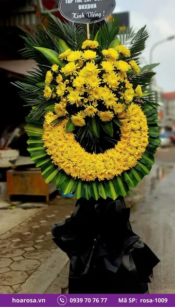 Hoa chia buồn 1 rosa-1008