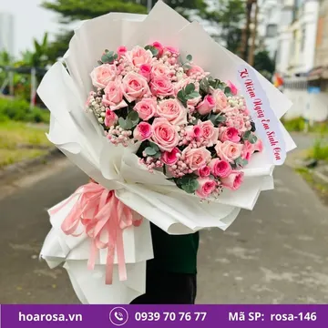 Bó hoa rosa-146