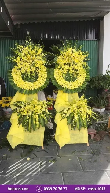 Hoa chia buồn rosa-1013