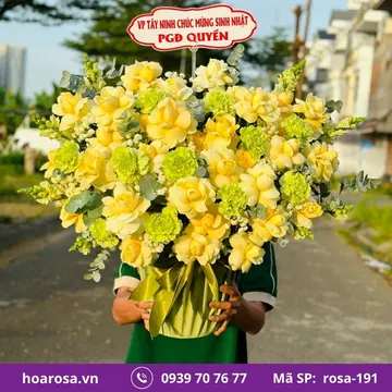 Giỏ hoa rosa-191