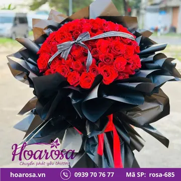 Bó hoa rosa-685