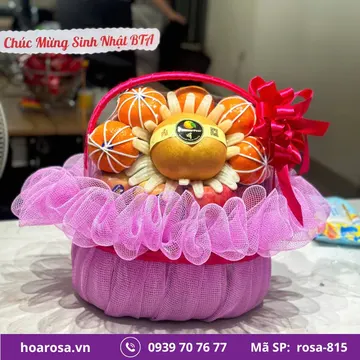 Giỏ trái cây rosa-815