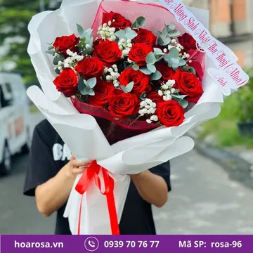 Bó hoa rosa-96
