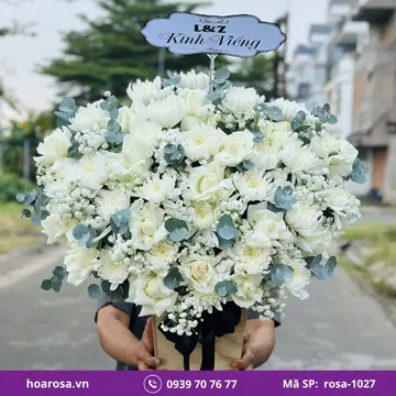 K Hoa chia buồn rosa-1027