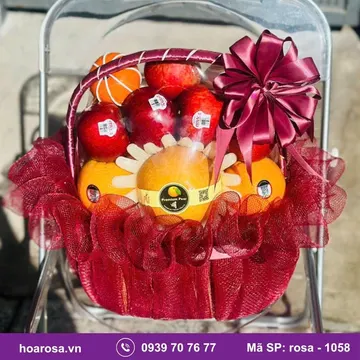 Giỏ trái cây rosa-1058