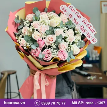 Bó hoa rosa-1397