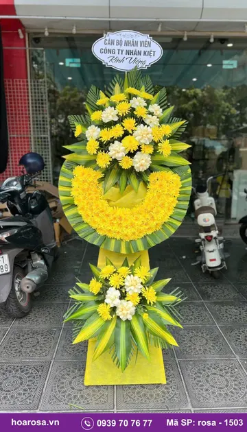 Hoa chia buồn rosa-1503