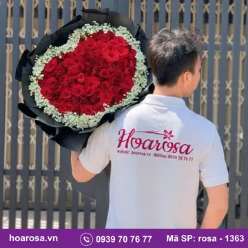 Bó hoa rosa-1363