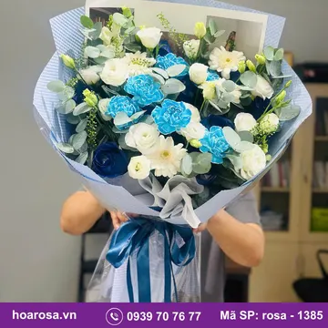 Bó hoa rosa-1385