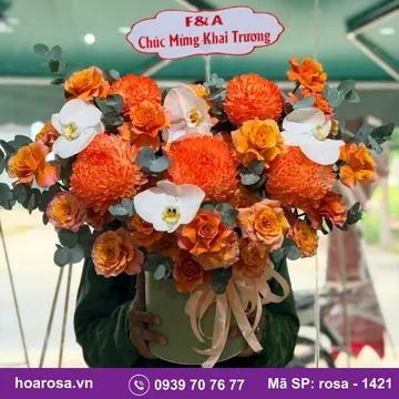 Giỏ hoa rosa-1421