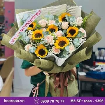 Bó hoa rosa-1396