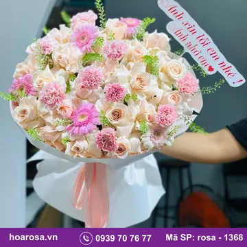 Bó hoa rosa-1368