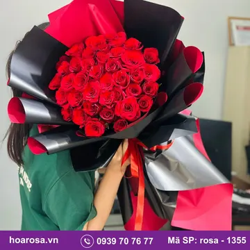 Bó hoa rosa-1355